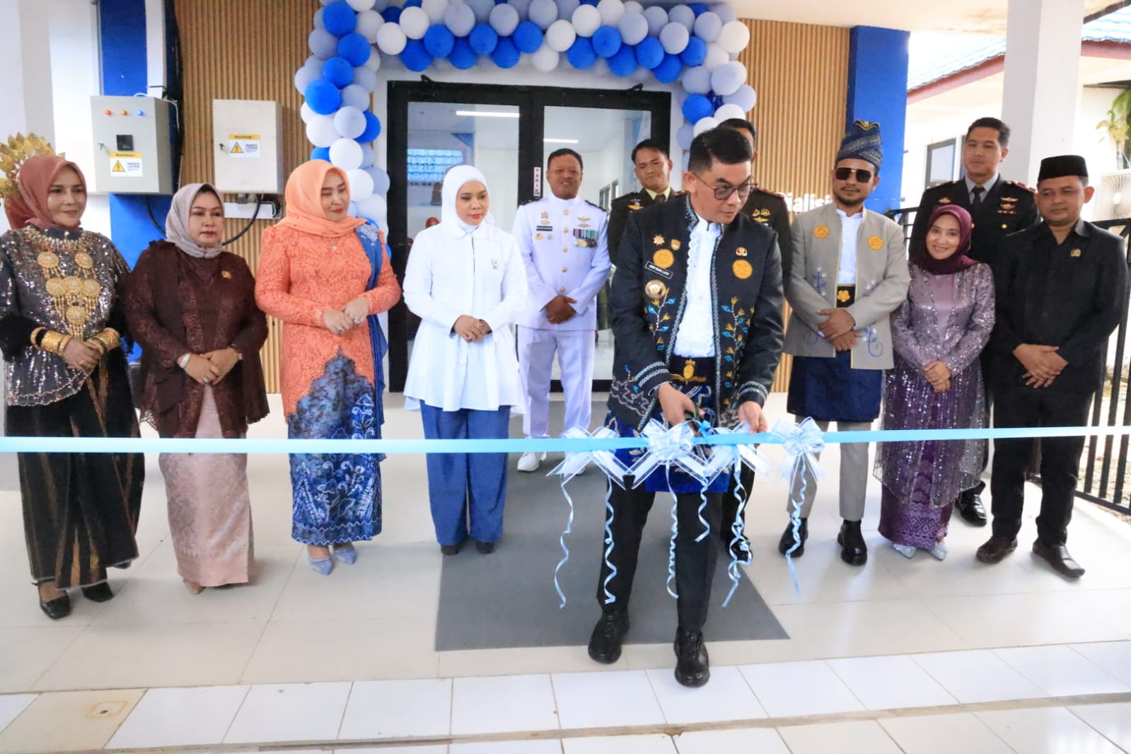 PIMPINAN DAN ANGGOTA DPRD TANAH BUMBU HADIRI PERESMIAN GEDUNG DIALISIS RSUD DR. H. ANDI ABDURRAHMAN NOOR