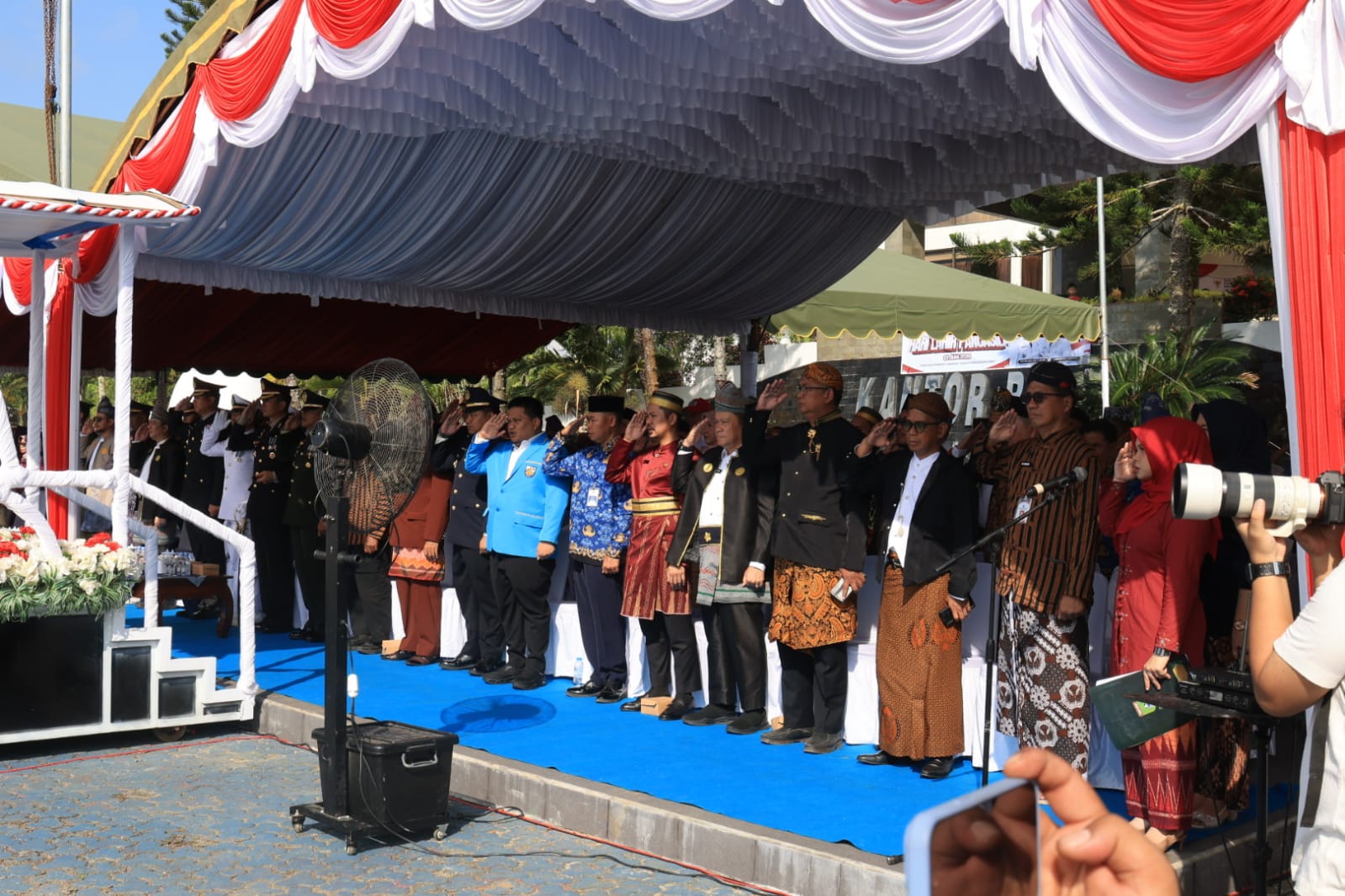SEJUMLAH ANGGOTA DPRD TANAH BUMBU HADIRI UPACARA HARI LAHIR PANCASILA 2026