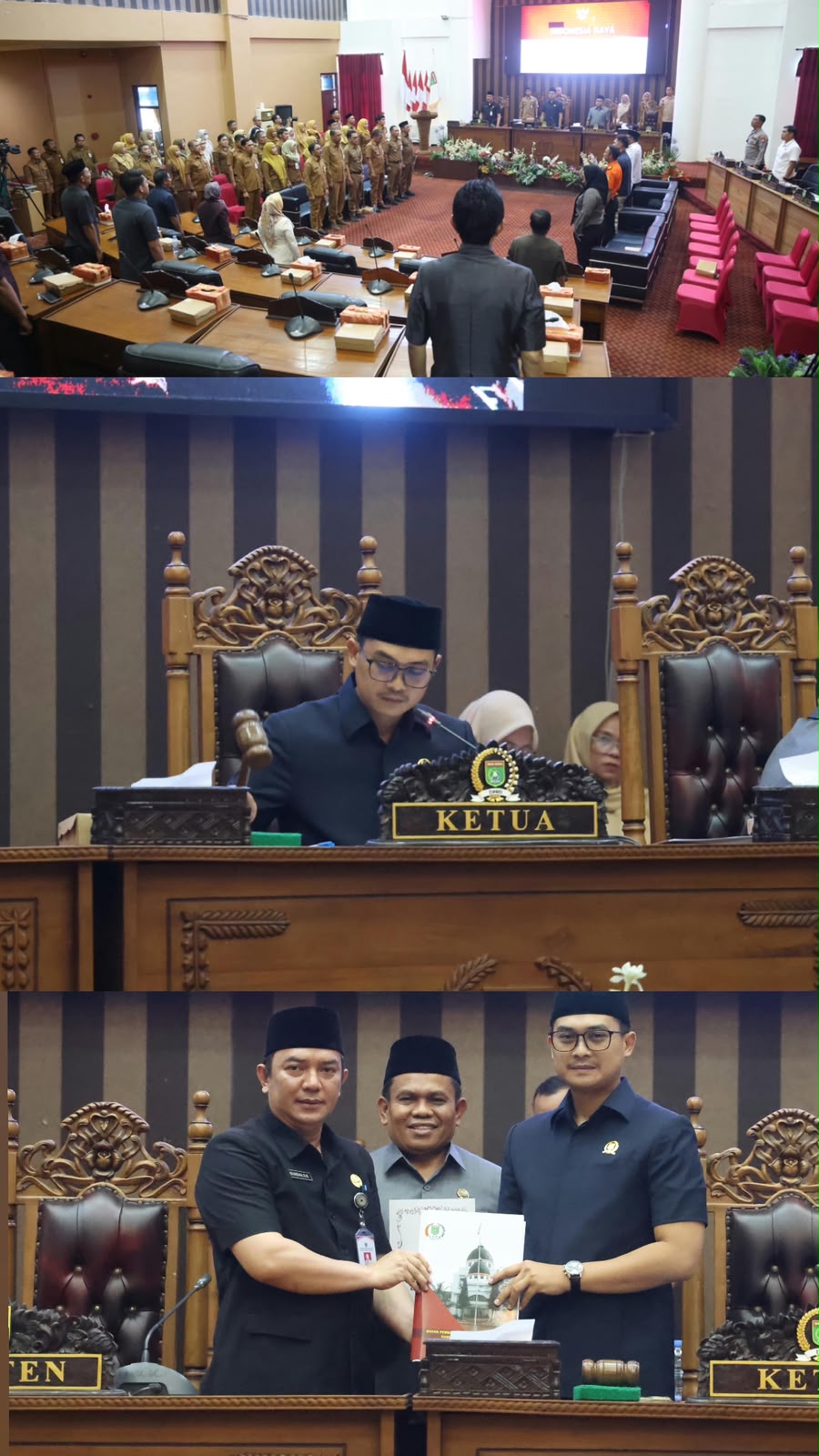 DPRD TANAH BUMBU SAMPAIKAN DUA RAPERDA INISIATIF