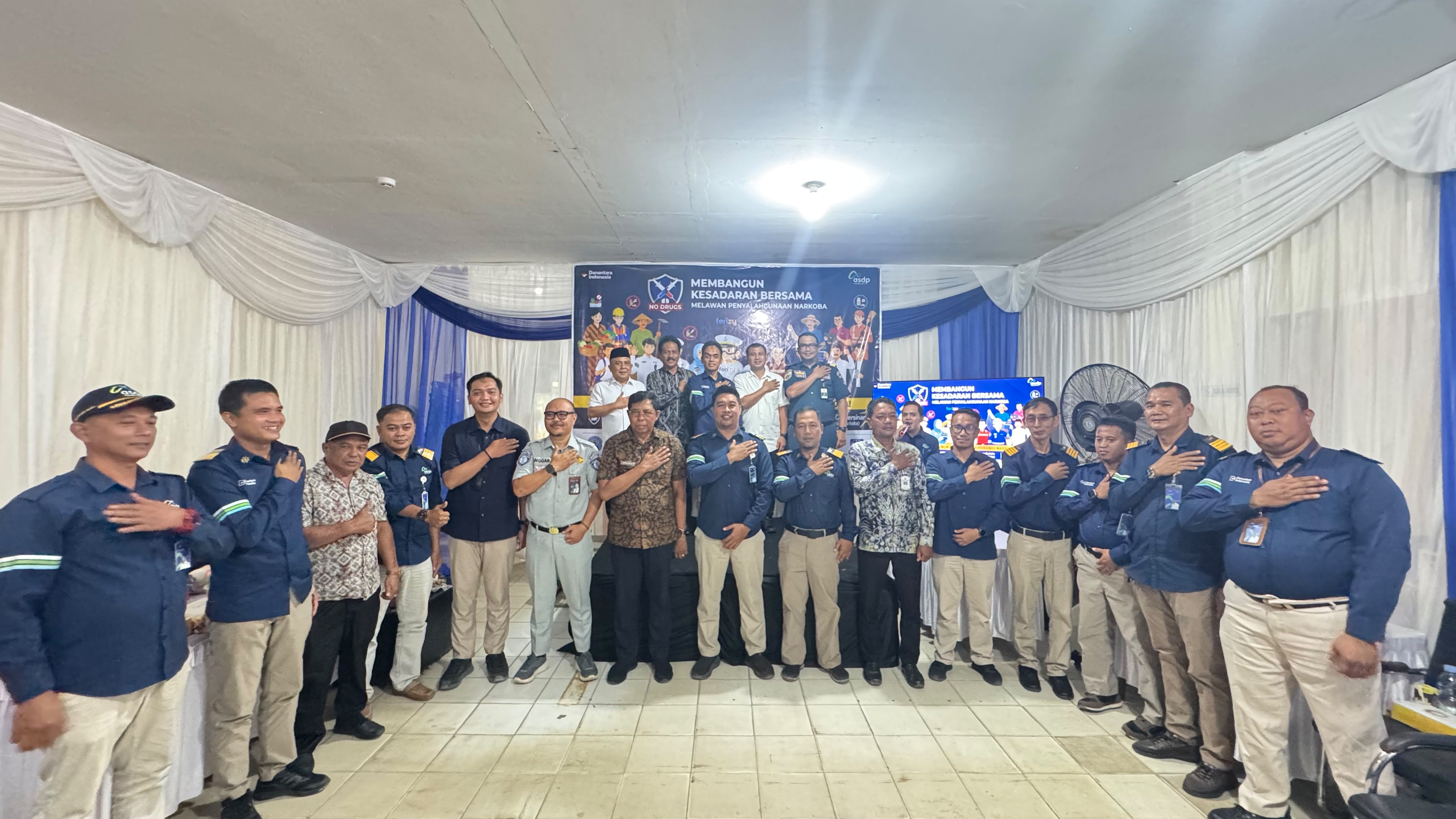ANGGOTA DPRD TANAH BUMBU HADIRI SOSIALISASI PENCEGAHAN DAN BAHAYA PENYALAHGUNAAN NARKOBA