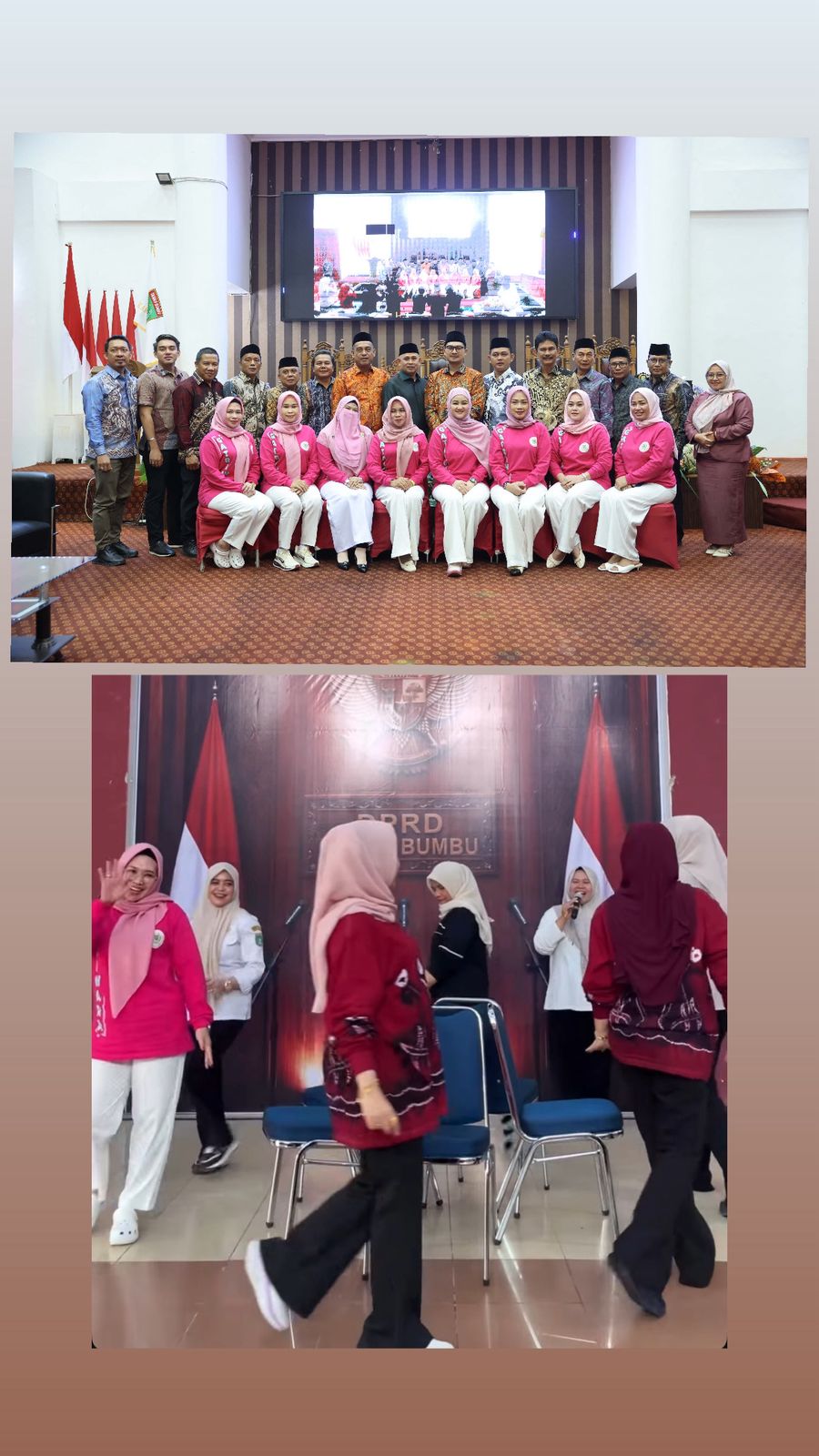 MERIAHKAN HUT KE-22, DPRD TANAH BUMBU GELAR BERAGAM LOMBA BERSAMA SEKRETARIAT